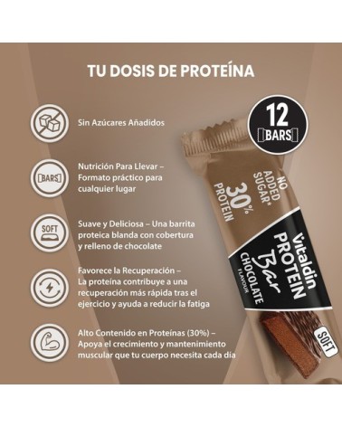 Chocolate Flavour Protein Bars, Low Sugar