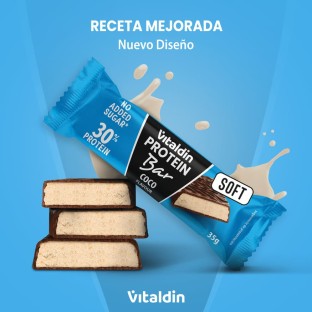 X12 Barritas proteicas con sabor Coco y Bajas en Azúcar