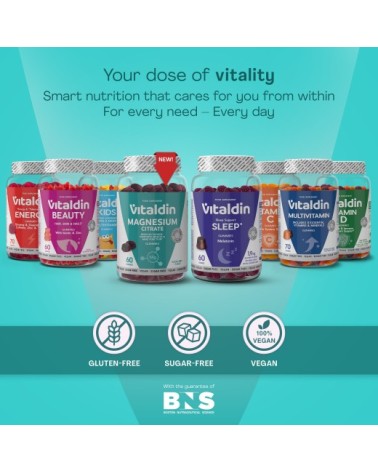 Sugar-Free Magnesium Citrate Gummies | Reduced tiredness