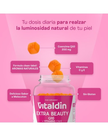 Gominolas de Coenzima Q-10 con Vitaminas | Envío Gratuito | Vitaldin