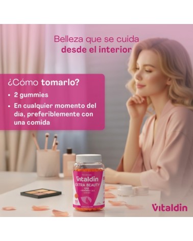Gominolas de Coenzima Q-10 con Vitaminas | Envío Gratuito | Vitaldin
