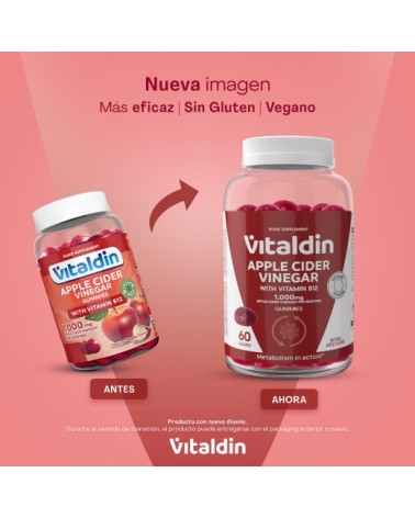 Gominolas de vinagre de sidra de manzana - Vitaldin