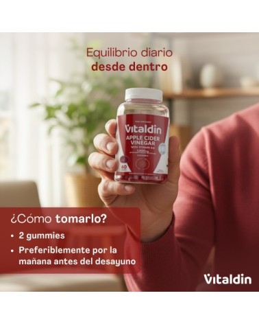 Gominolas de vinagre de sidra de manzana - Vitaldin