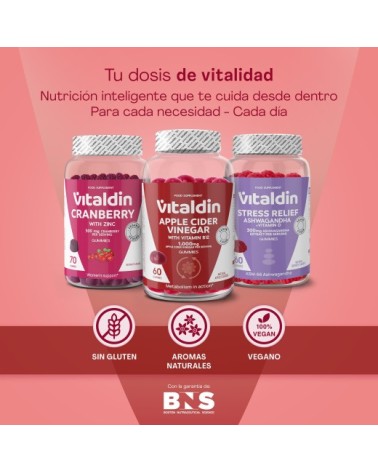 Gominolas de vinagre de sidra de manzana - Vitaldin