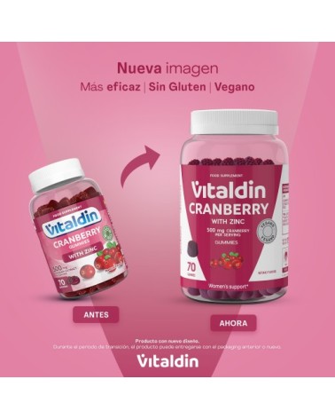 Gominolas de Arándono rojo - Vitaldin