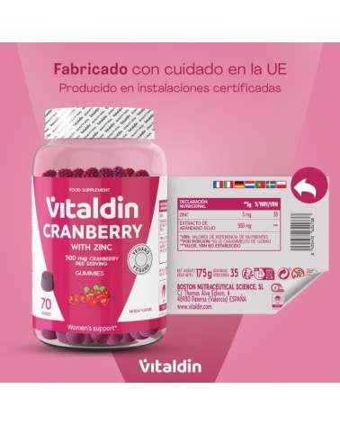 Cranberry Gummies - Vitaldin