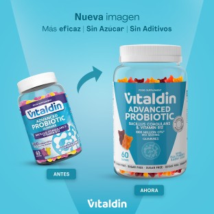 Gominolas de probiótico con Vitamina B12 y Sin Azúcar
