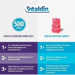 Gominolas de Probiótico – Vitaldin