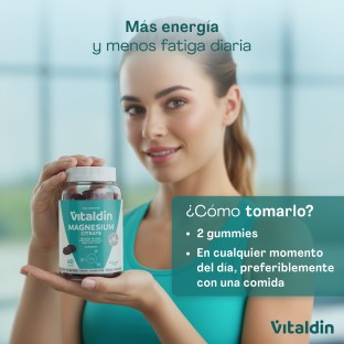 Gominolas de Magnesio Citrato Sin Azúcar