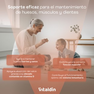 Gominolas de Calcio con Vitamina D y Sin Azúcar