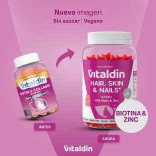 Hair, Skin & Nails Gummies with Biotin and Zinc
