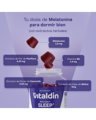 Sleep Gummies with Melatonin ֎ Vitaldin