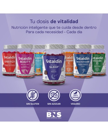 Gominolas para dormir con Melatonina ֎ Vitaldin