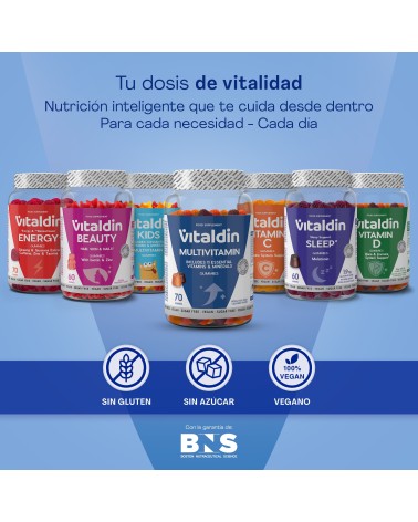 Gominolas de Multivitaminas para Adultos | Veganas y sin azúcar