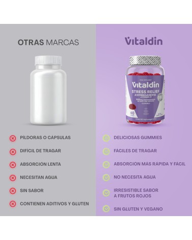 Gominolas de Ashwagandha - Vitaldin