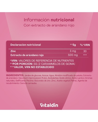 Cranberry Gummies - Vitaldin