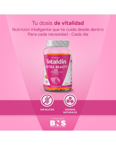Gominolas de Coenzima Q-10 con Vitaminas | Envío Gratuito | Vitaldin