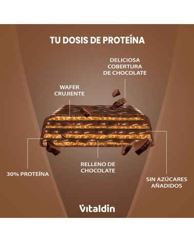 Protein Wafer Bars with Collagen, Chocolate Flavour