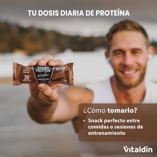 12 x Chocolate Protein Wafer Bars with Collagen – Energy and Taste