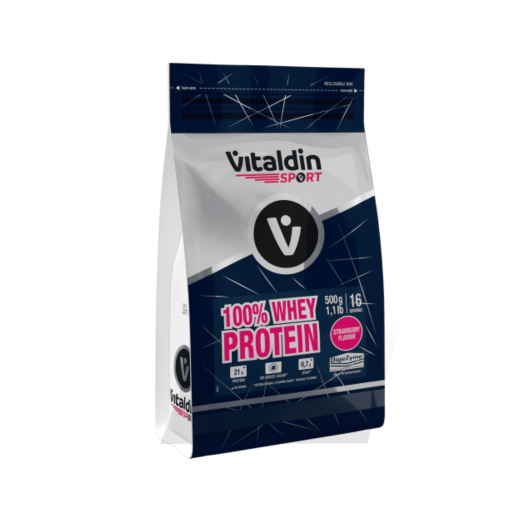 Proteína Whey fresa - Vitaldin