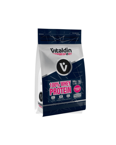 Proteína Whey fresa - Vitaldin