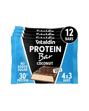 Coconut Flavour Protein Bars, Low Sugar