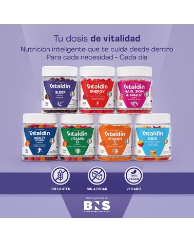 Gominolas para dormir con Melatonina ֎ Vitaldin