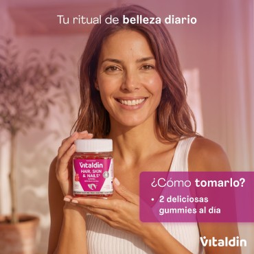 Gominolas para Pelo, Piel y Uñas, con Biotina y Zinc