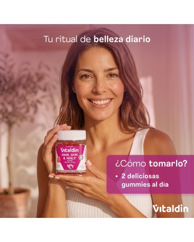 Hair, Skin & Nails Gummies | Biotin & Zinc – Vitaldin