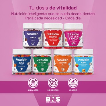 Hair, Skin & Nails Gummies with Biotin and Zinc