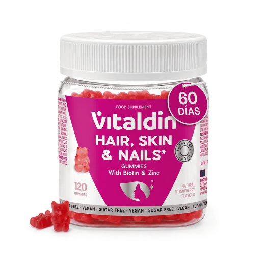 Hair, Skin & Nails Gummies with Biotin and Zinc