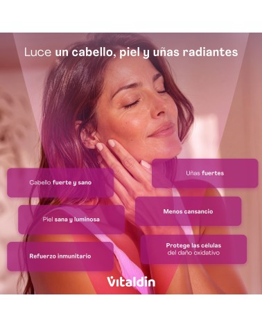 Hair, Skin & Nails Gummies | Biotin & Zinc – Vitaldin