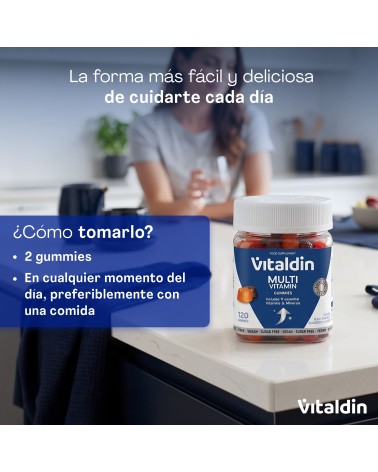 Gominolas de Multivitaminas para Adultos | Veganas y sin azúcar