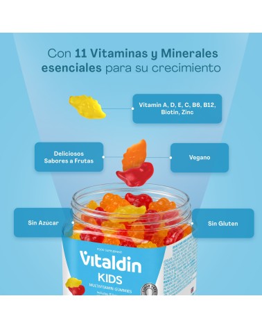 Gominolas de Multivitaminas para Niños | Veganas y sin azúcar
