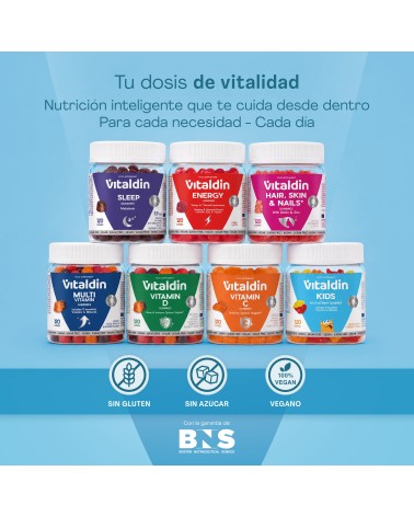 Gominolas de Multivitaminas para Niños | Veganas y sin azúcar