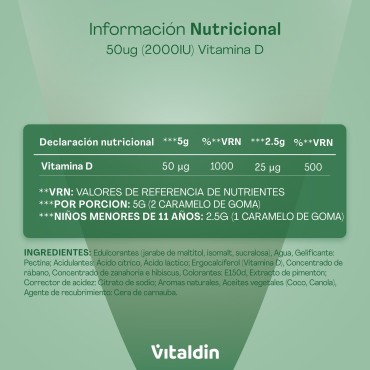 Sugar-Free Vitamin D Gummies