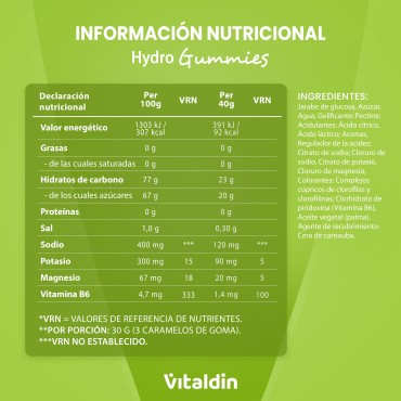 Lime Electrolyte Gummies - Vitaldin