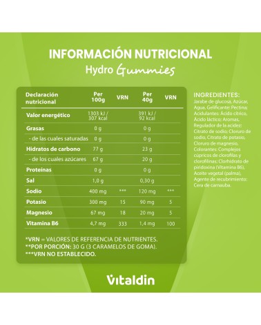 Lime Electrolyte Gummies - Vitaldin