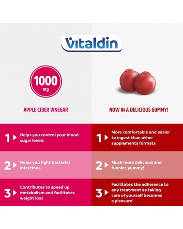 Apple Cider Vinegar Gummies - Vitaldin