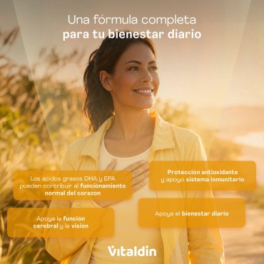 Gominolas de Omega 3 con Vitaminas A, D, E y Sin azúcar