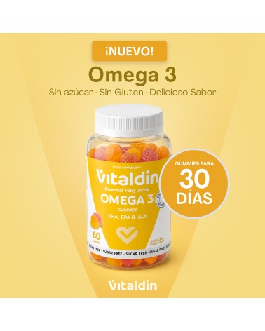 Sugar-Free Omega 3 Gummies with Vitamins A, D and E