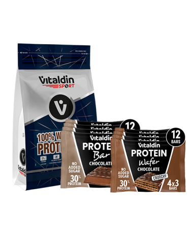 Strength and Protein Pack with Whey and Bars | Vitaldin