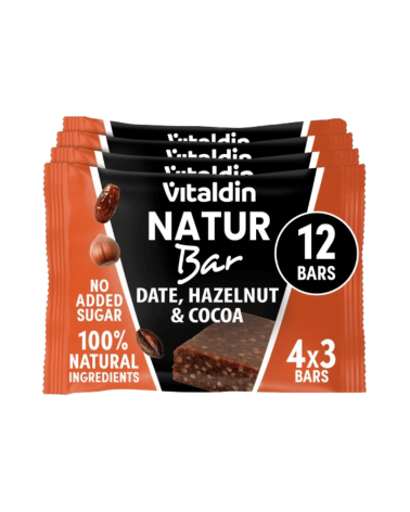 Pack Barritas Energéticas Natur Bar Avellana y Cacao - Vitaldin