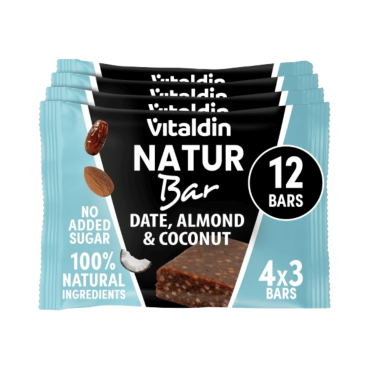 12x Natur Bar Almond & Coconut - Vitaldin