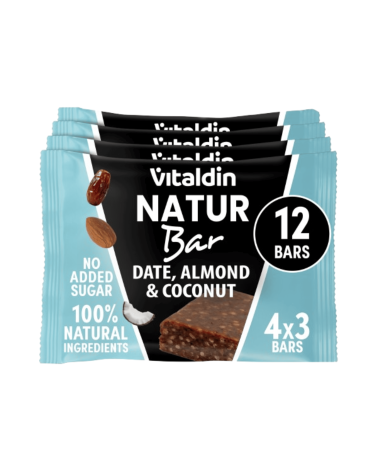 Pack Barritas Energéticas Natur Bar 100% naturales Almendra y Coco - Vitaldin
