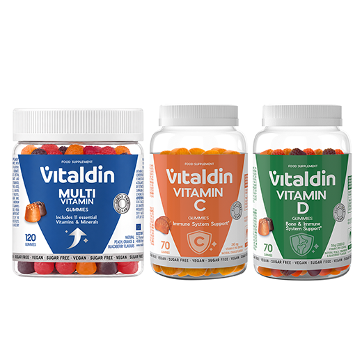 Pack para cuidar tus defensas con vitaminas