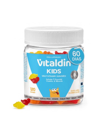 Pack vitaminas para niños con Calcio y Vitamina C | Vitaldin