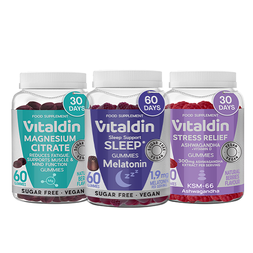 Pack descanso con Melatonina, Ashwagandha y Magnesio