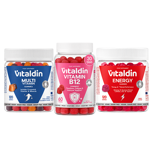 Pack energía diaria con vitamina B12 y multivitaminas