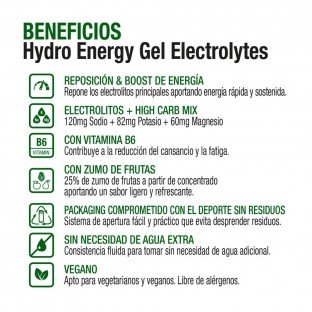 Gel energético Hydro electrolitos lima - Vitaldin